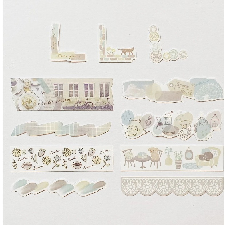 *激動小鹿*<現貨>日本 CRUX 貼紙 picollage 裝飾條系列 貼紙 Crux 貼紙 日本即將絕版-細節圖5