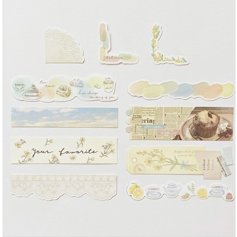 *激動小鹿*<現貨>日本 CRUX 貼紙 picollage 裝飾條系列 貼紙 Crux 貼紙 日本即將絕版-細節圖11