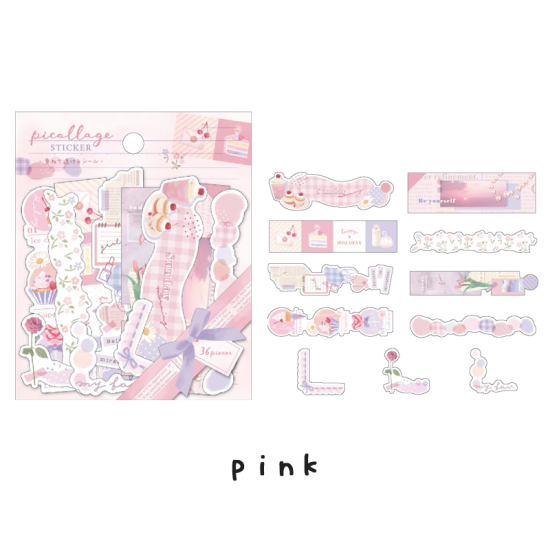 *激動小鹿*<現貨>日本 CRUX 貼紙 picollage 裝飾條系列 貼紙 Crux 貼紙 日本即將絕版-規格圖11