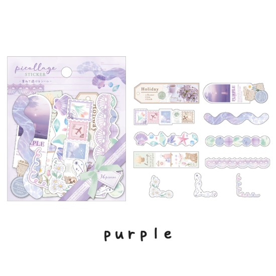 *激動小鹿*<現貨>日本 CRUX 貼紙 picollage 裝飾條系列 貼紙 Crux 貼紙 日本即將絕版-規格圖11