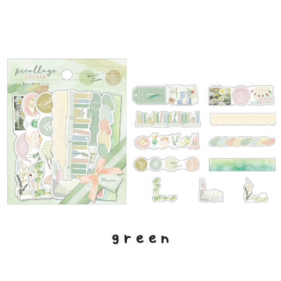 *激動小鹿*<現貨>日本 CRUX 貼紙 picollage 裝飾條系列 貼紙 Crux 貼紙 日本即將絕版-規格圖11