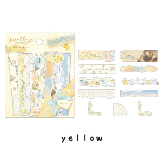 *激動小鹿*<現貨>日本 CRUX 貼紙 picollage 裝飾條系列 貼紙 Crux 貼紙 日本即將絕版-規格圖11