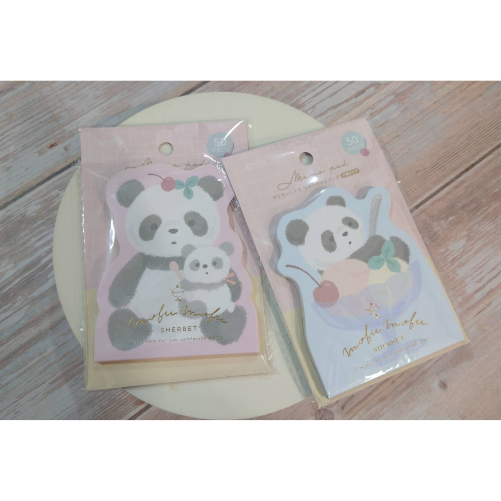 *激動小鹿*<現貨>日本 amifa 迷你便條紙 memo 136593-貓熊 可愛動物 便條紙-細節圖5