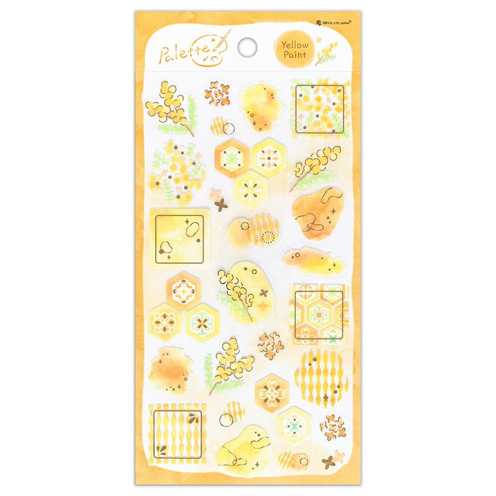 *激動小鹿*<現貨>日本 NB社 日式貼紙 PET貼紙 Palette系列 貼紙 nb社 新品-規格圖8
