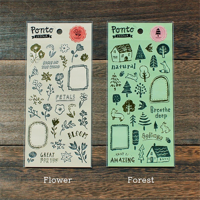 *激動小鹿*<現貨>MIND WAVE 貼紙 日本Ponto sticker 貼紙 啞光pet 貼紙 日本貼紙-細節圖2