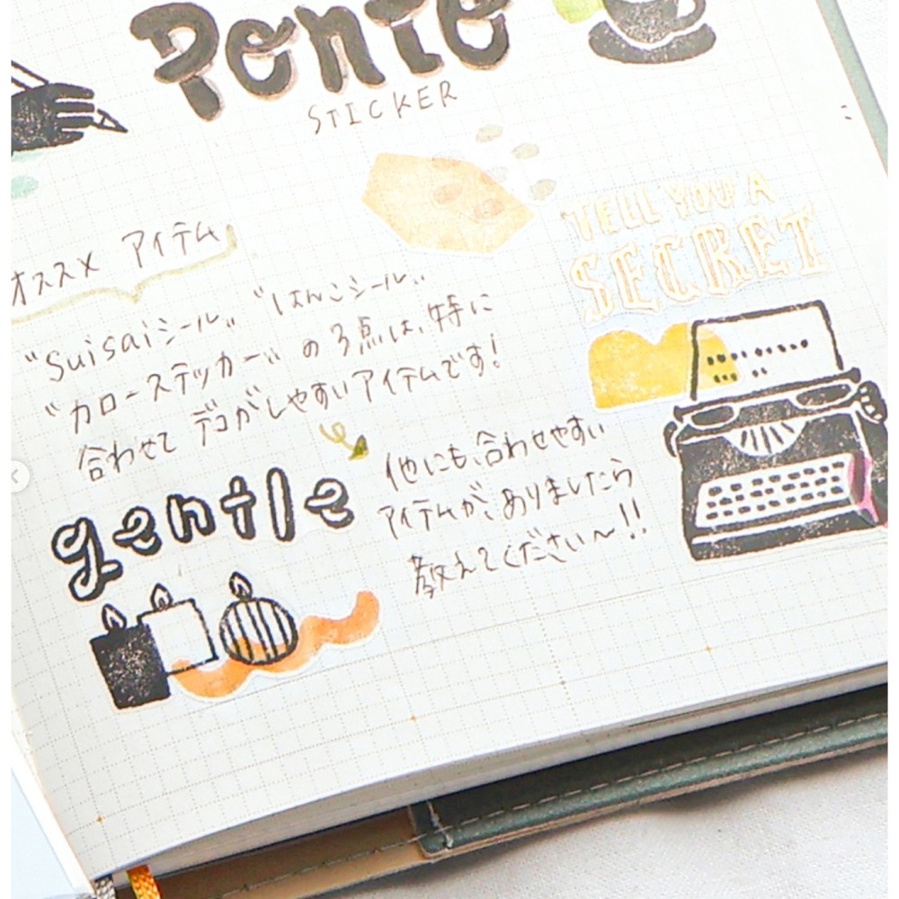 *激動小鹿*<現貨>MIND WAVE 貼紙 日本Ponto sticker 貼紙 啞光pet 貼紙 日本貼紙-細節圖5