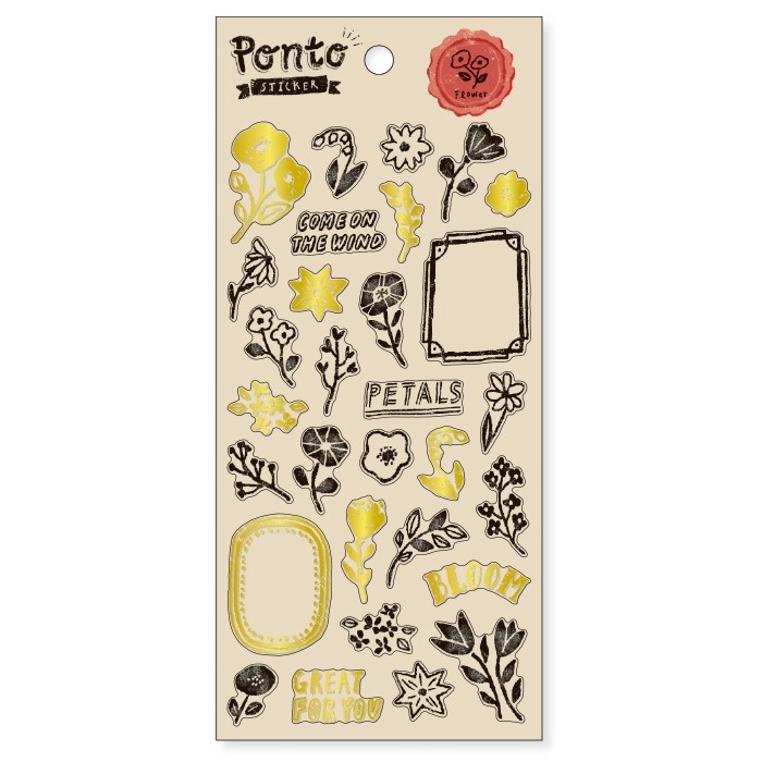 *激動小鹿*<現貨>MIND WAVE 貼紙 日本Ponto sticker 貼紙 啞光pet 貼紙 日本貼紙-規格圖5