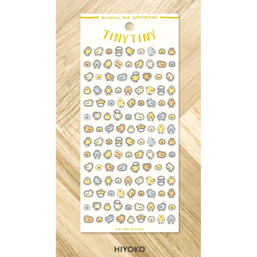 激動小鹿*<現貨>MIND WAVE 貼紙 TINYTINY 系列 透明PET貼紙 第二彈 日本貼紙-細節圖3