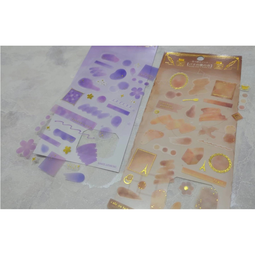 *激動小鹿*<現貨>日本 KAMIO 貼紙 用顏色說話貼紙系列 日本進口貼紙 Kamio Japan-細節圖3