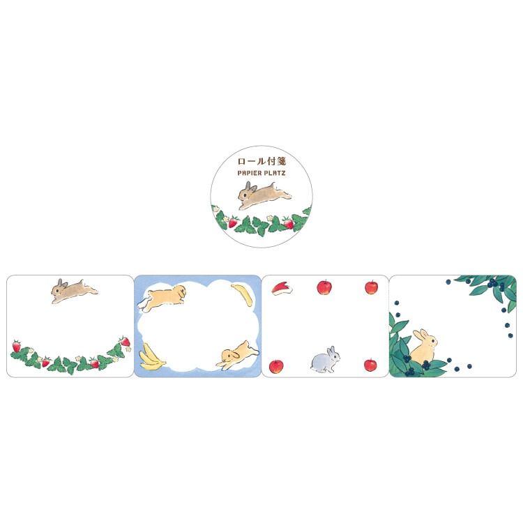 *激動小鹿*<現貨>日本 Papier platz xMashinako Moriyama 捲式便簽 捲狀便利貼 可書寫-規格圖3