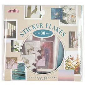 *激動小鹿*<現貨>日本 amifa 貼紙 110371-寫真文青 甜點 植物 生活日常  貼紙包 日本進口-細節圖5