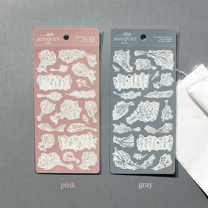 *激動小鹿*<現貨>日本 MIND WAVE 貼紙 BOUQUET 花束系列貼紙 日本貼紙 mindwave-細節圖3