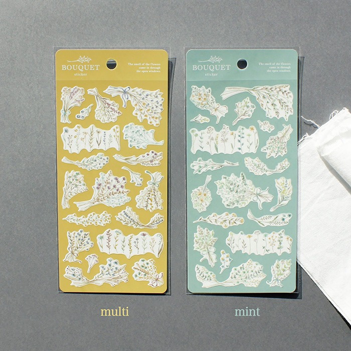 *激動小鹿*<現貨>日本 MIND WAVE 貼紙 BOUQUET 花束系列貼紙 日本貼紙 mindwave-細節圖4