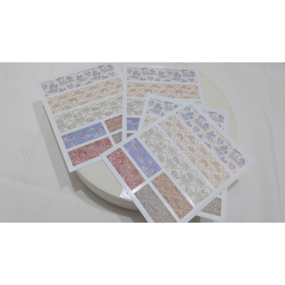 *激動小鹿*<現貨>日本 amifa 貼紙 120264-托瓦爾風格twinkle bloom 系列 迷你貼紙 日本進口-細節圖2