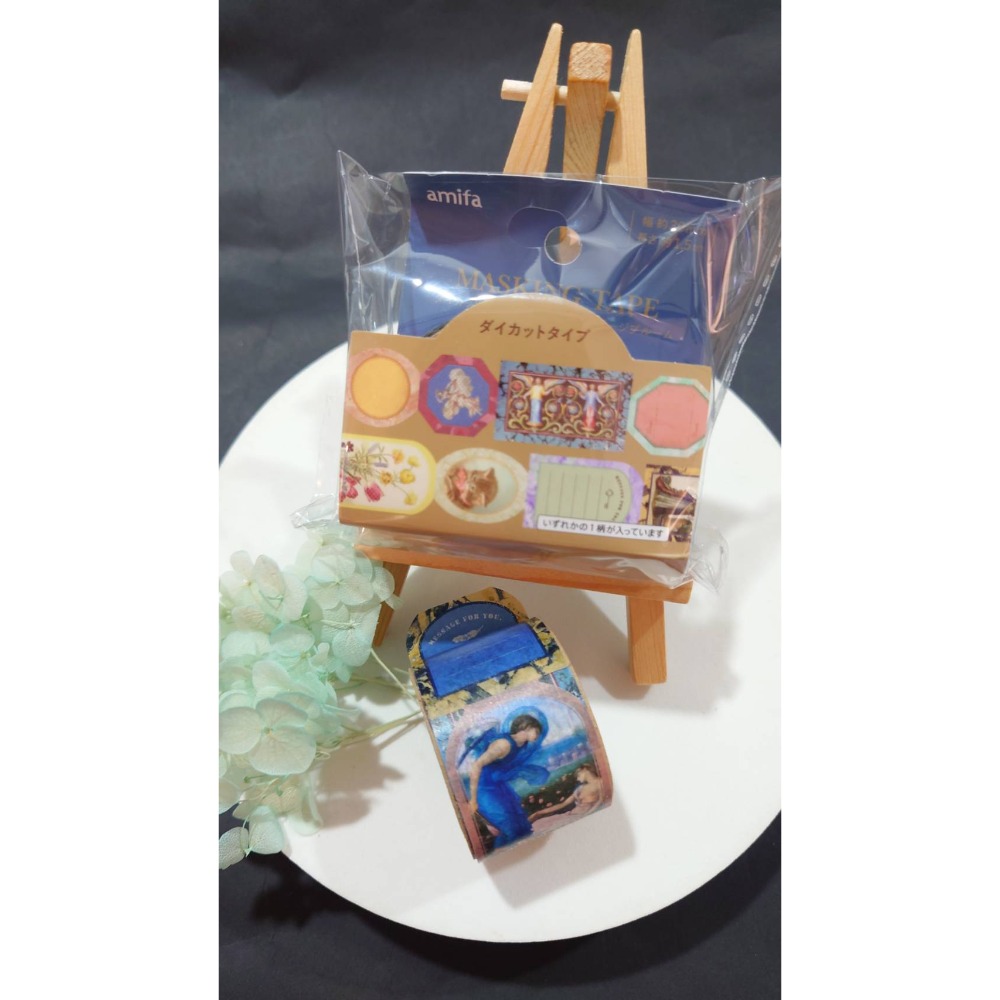 *激動小鹿*<現貨>日本 amifa 紙膠帶 136388 復古 系列 日本原裝進口 新品 單捲售-規格圖2