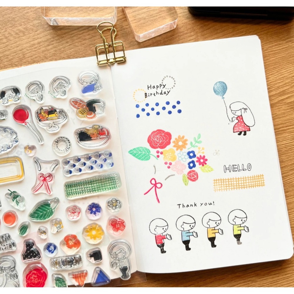 *激動小鹿*<現貨>日本 Sakuralala 水晶印章 963hanko x SL - 963SL01-細節圖4