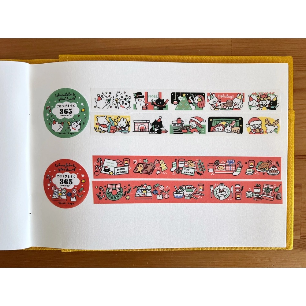 *激動小鹿*<現貨>日本 SAKURALALA 紙膠帶 365 Holiday 節日系列紙膠帶 新品-細節圖2