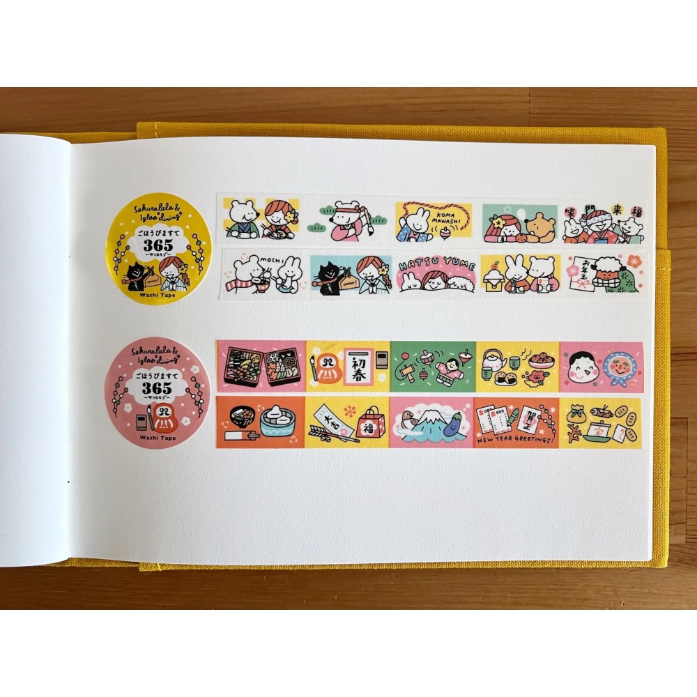 *激動小鹿*<現貨>日本 SAKURALALA 紙膠帶 365 Holiday 節日系列紙膠帶 新品-細節圖3