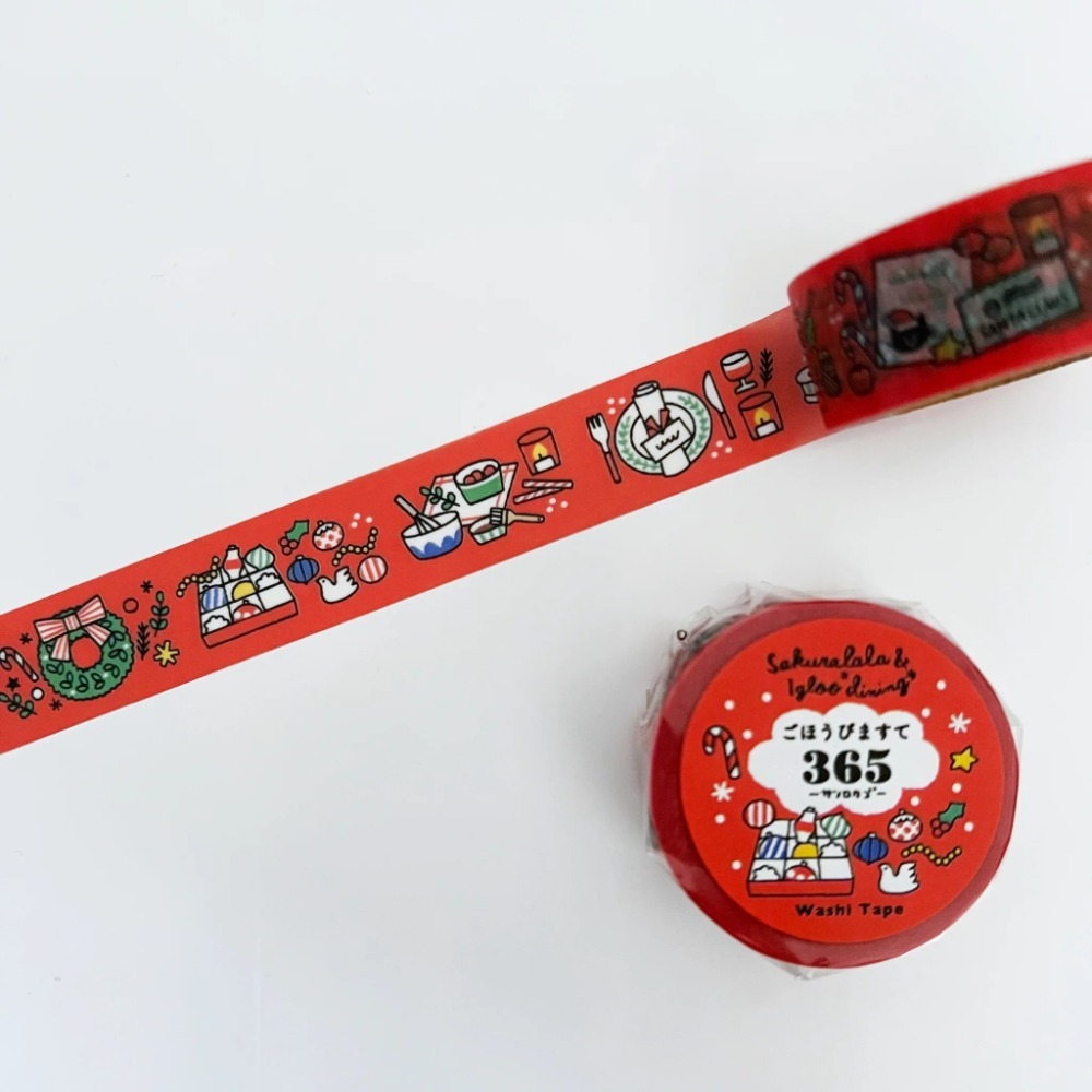 *激動小鹿*<現貨>日本 SAKURALALA 紙膠帶 365 Holiday 節日系列紙膠帶 新品-規格圖3