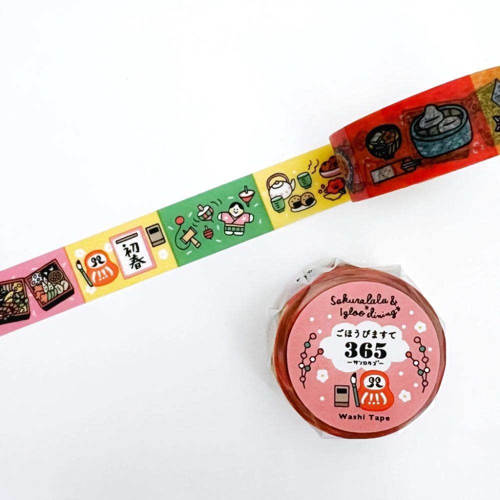 *激動小鹿*<現貨>日本 SAKURALALA 紙膠帶 365 Holiday 節日系列紙膠帶 新品-規格圖3