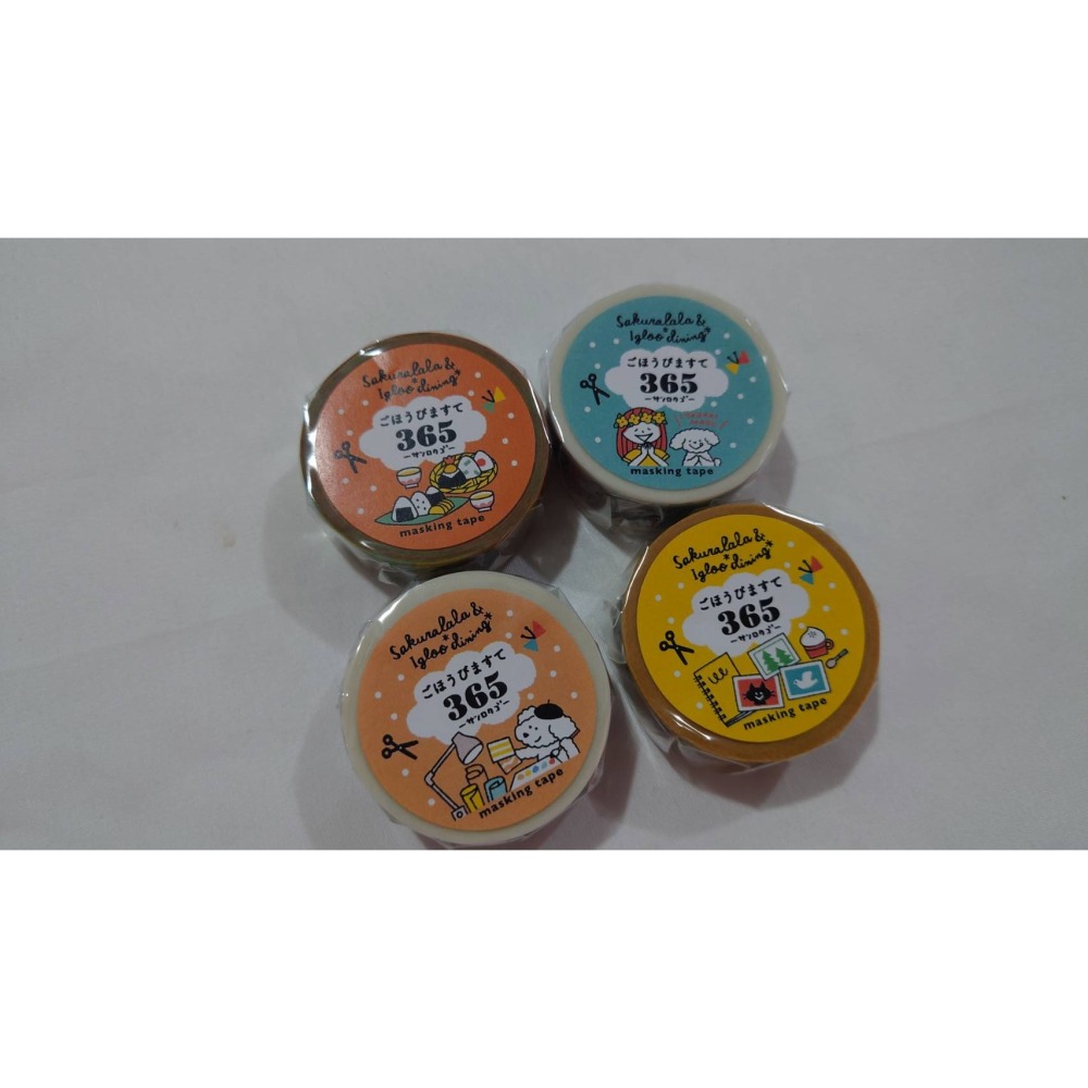 *激動小鹿*<現貨>日本 SAKURALALA 紙膠帶 365系列紙膠帶 sakuralala 新品-細節圖3
