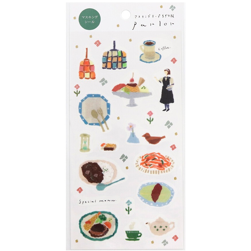 *激動小鹿*<現貨>日本 田村美紀 插畫家 Maki Tamura 和紙貼紙 新品 我的最愛系列-規格圖7