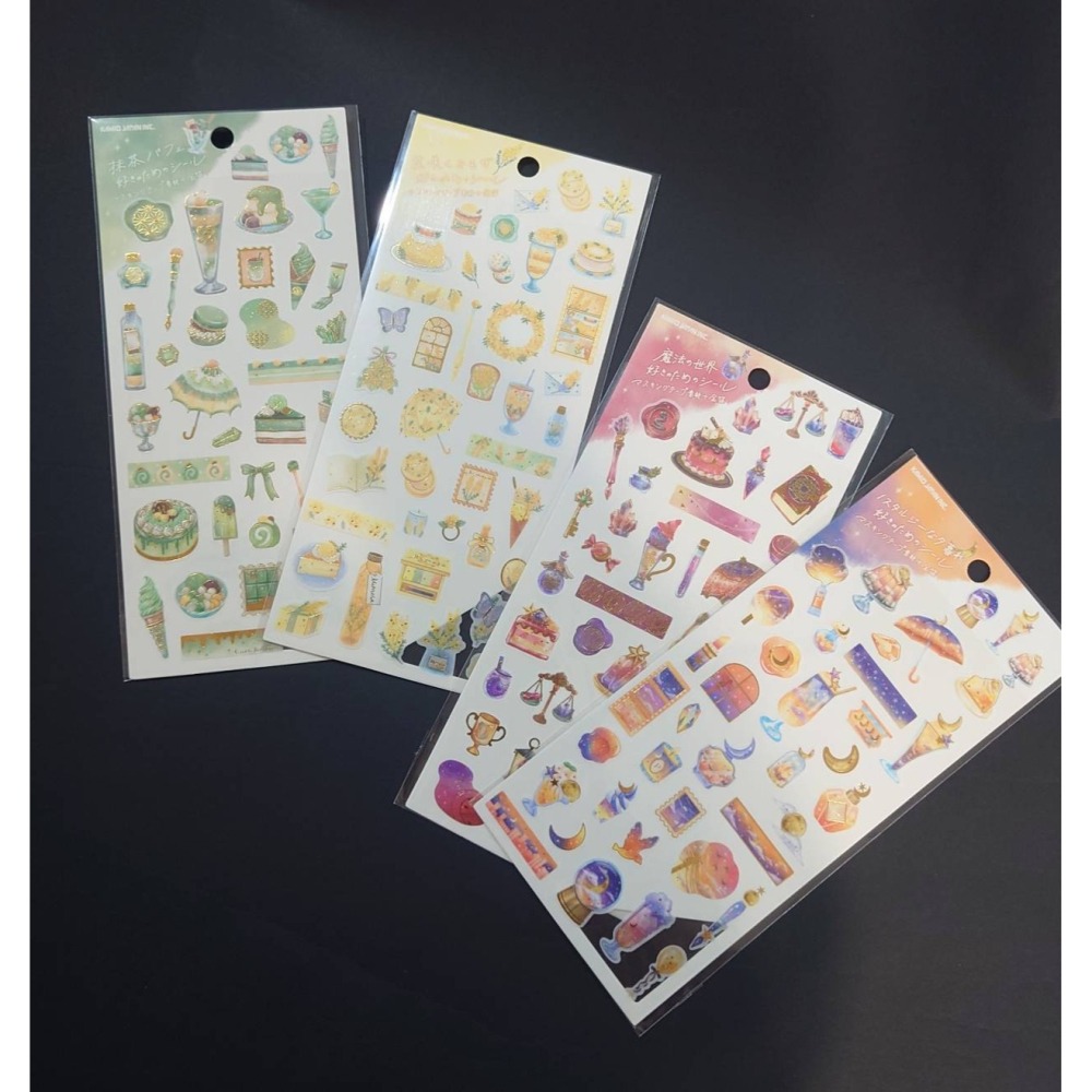 *激動小鹿*<現貨>日本 KAMIO 〇〇好きのためのシ 系列 描圖紙貼紙 第三彈 日本進口-細節圖2