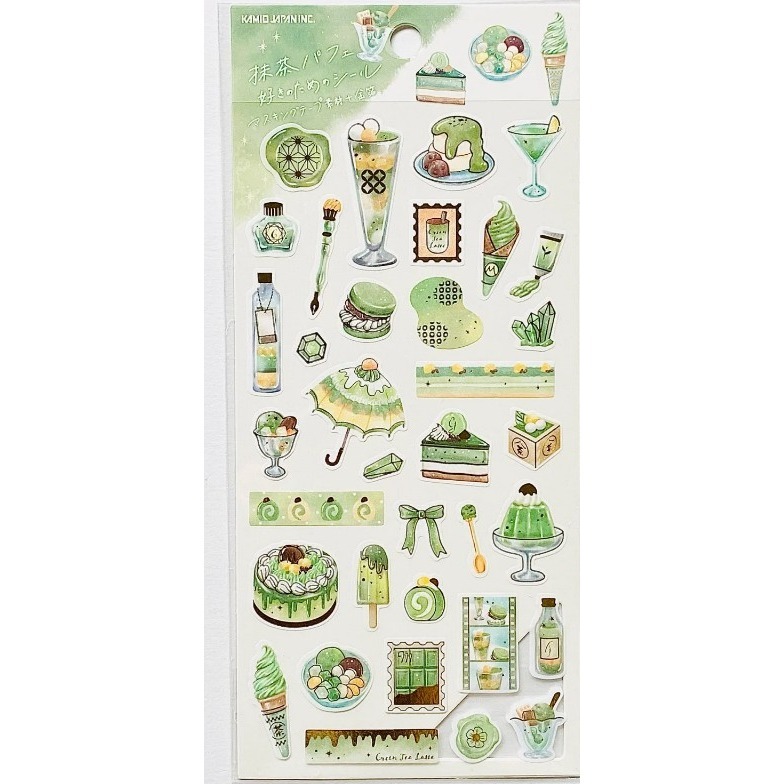 *激動小鹿*<現貨>日本 KAMIO 〇〇好きのためのシ 系列 描圖紙貼紙 第三彈 日本進口-規格圖2