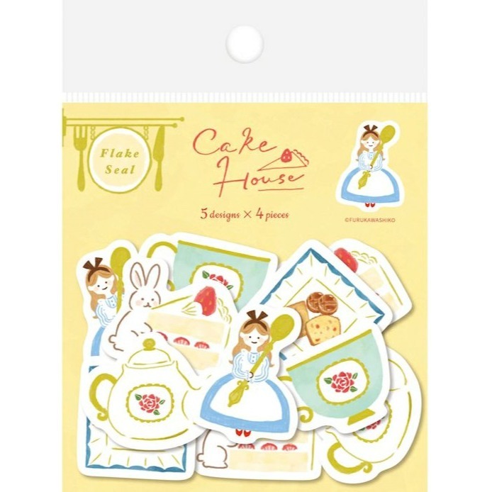 *激動小鹿*<現貨>日本 古川紙工 貼紙包 Wa-life 夏限量新品 貼紙 古川紙工貼紙包-規格圖8