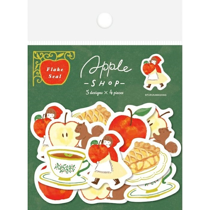 *激動小鹿*<現貨>日本 古川紙工 貼紙包 Wa-life 夏限量新品 貼紙 古川紙工貼紙包-規格圖8
