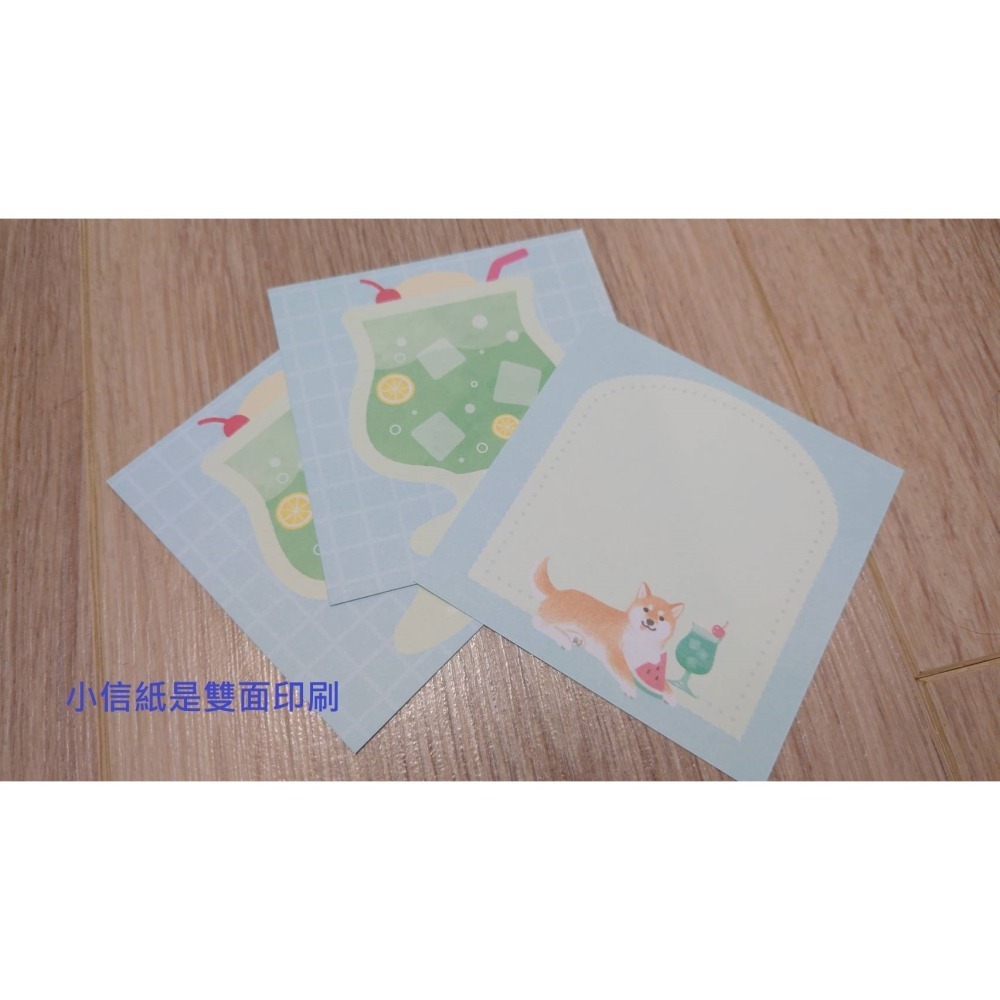 *激動小鹿*<現貨>日本 amifa 迷你信封信紙組 mini letter set 貓咪 柴犬 116489-細節圖3