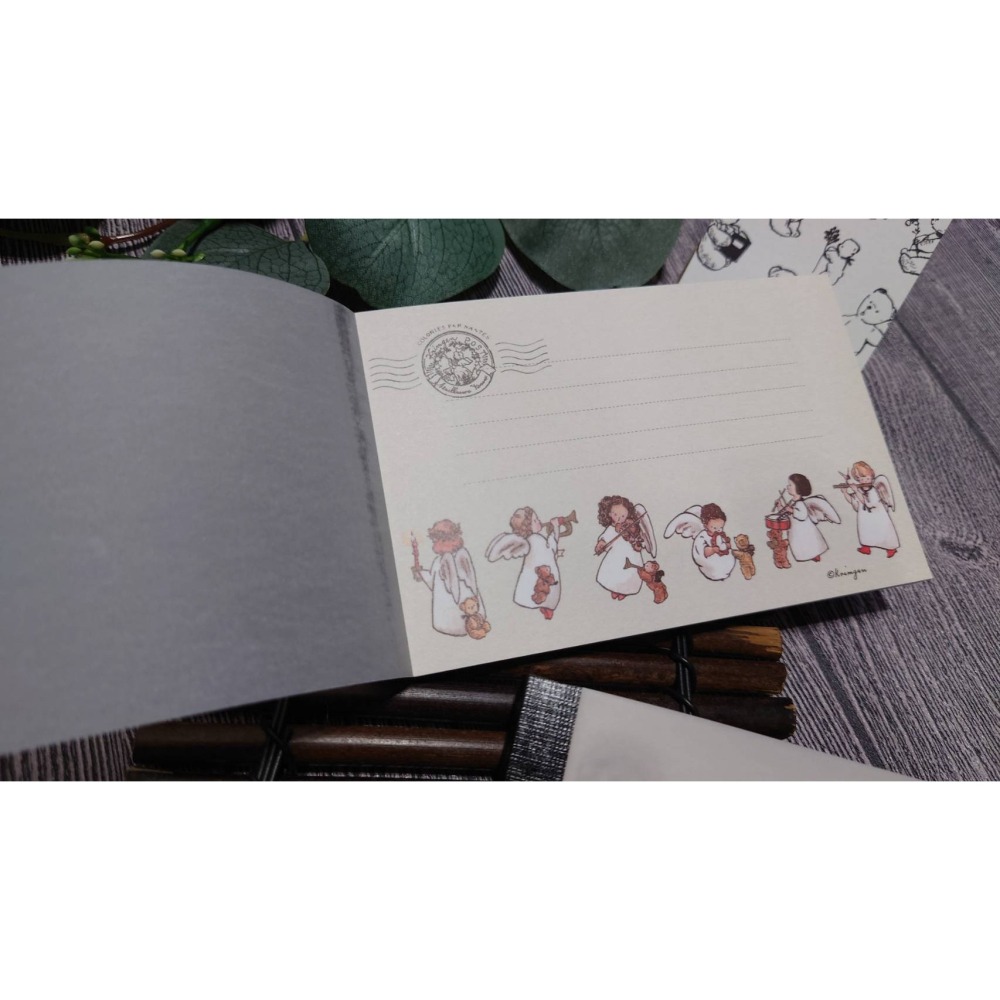 *激動小鹿*<現貨>日本 Krimgen 便條紙本 kgn-mo-K2009 天使樂隊 memo pad 無黏性便條紙-細節圖2