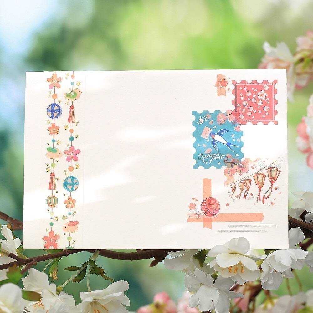 *激動小鹿*日本 BGM貼紙 BGM 燙金貼紙 貼紙 貼紙包 - 2025 櫻花限定 限量款 售完無法補-細節圖10