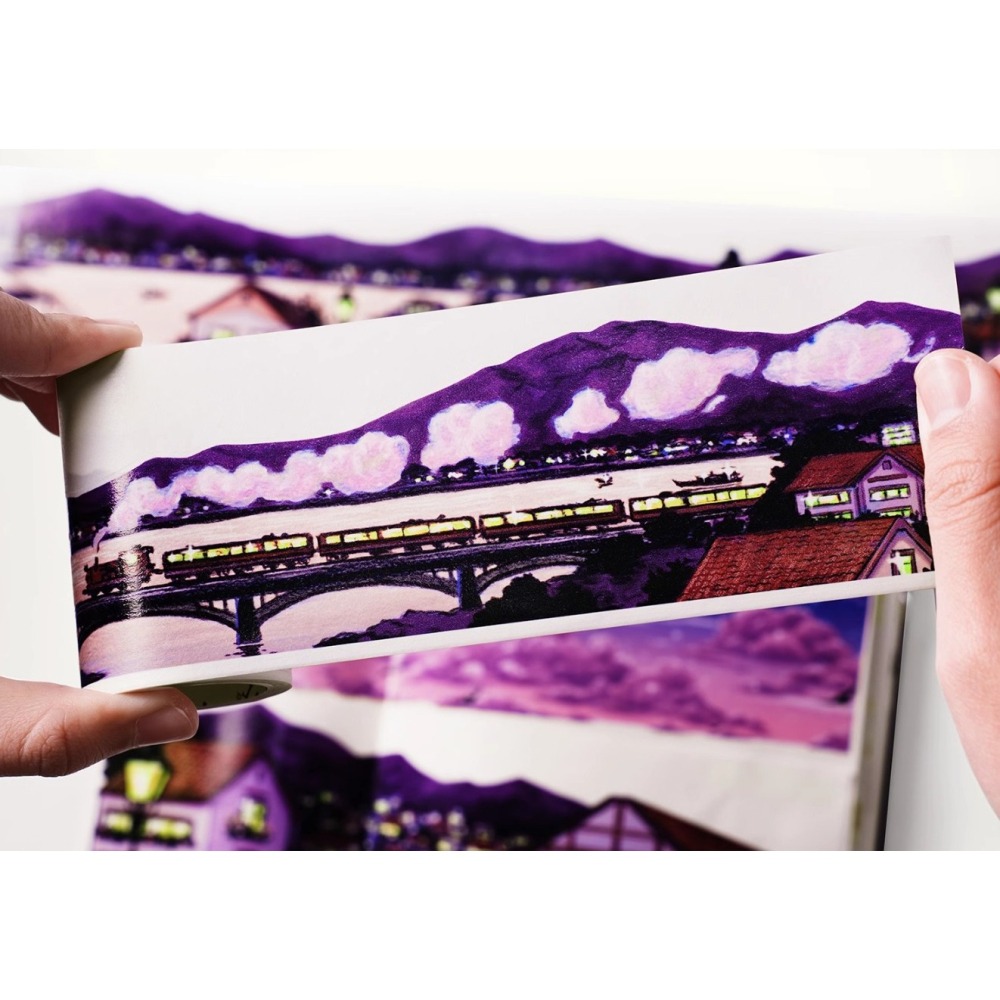 *激動小鹿*<現貨>加拿大 WT 紙膠帶 分裝賣場 夜幕 & 暮雲 和紙 / PET 膠帶 造景膠帶 分裝-細節圖8