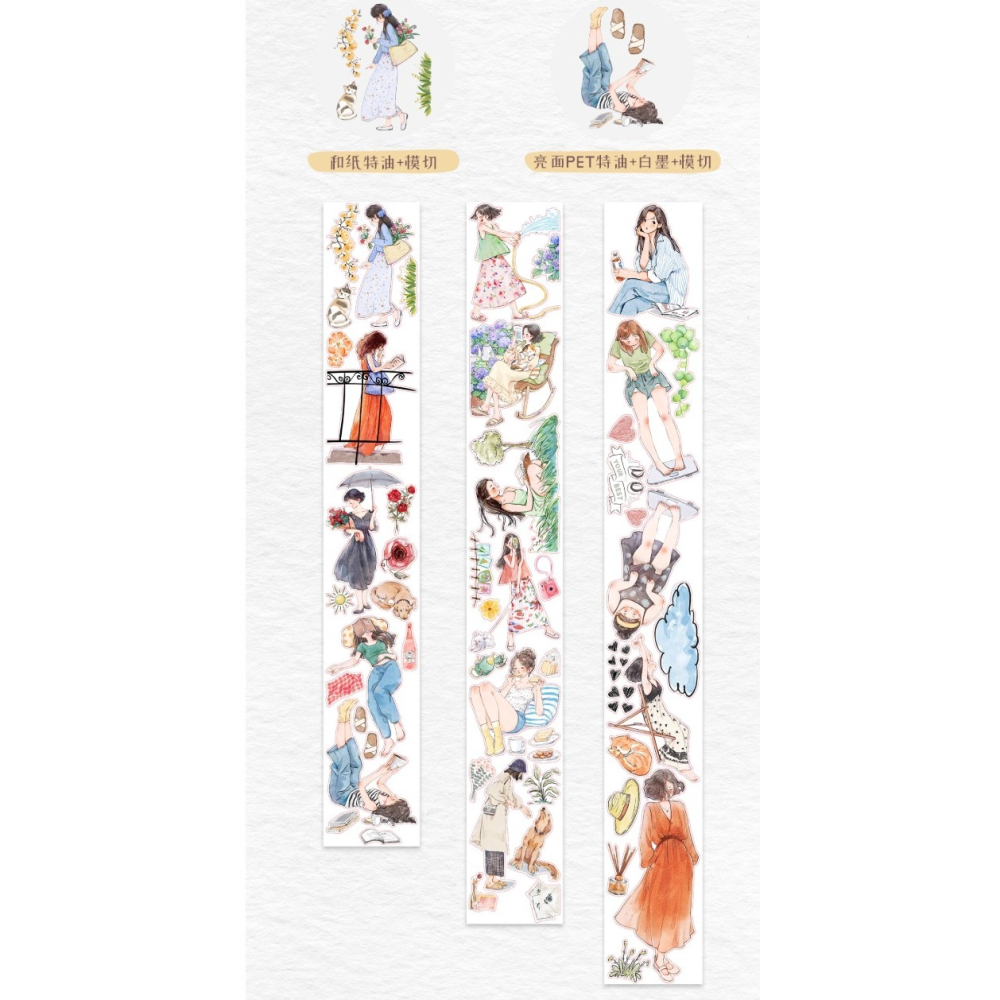 *激動小鹿*<現貨>加拿大 WT紙膠帶 分裝賣場 慢生活 和紙 / PET 膠帶  分裝-細節圖2