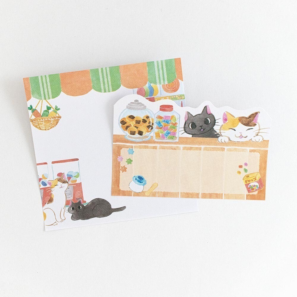 *激動小鹿*<現貨>日本 NB社 便利貼 可愛貓咪 系列 便籤 日本製 2025新品-細節圖4
