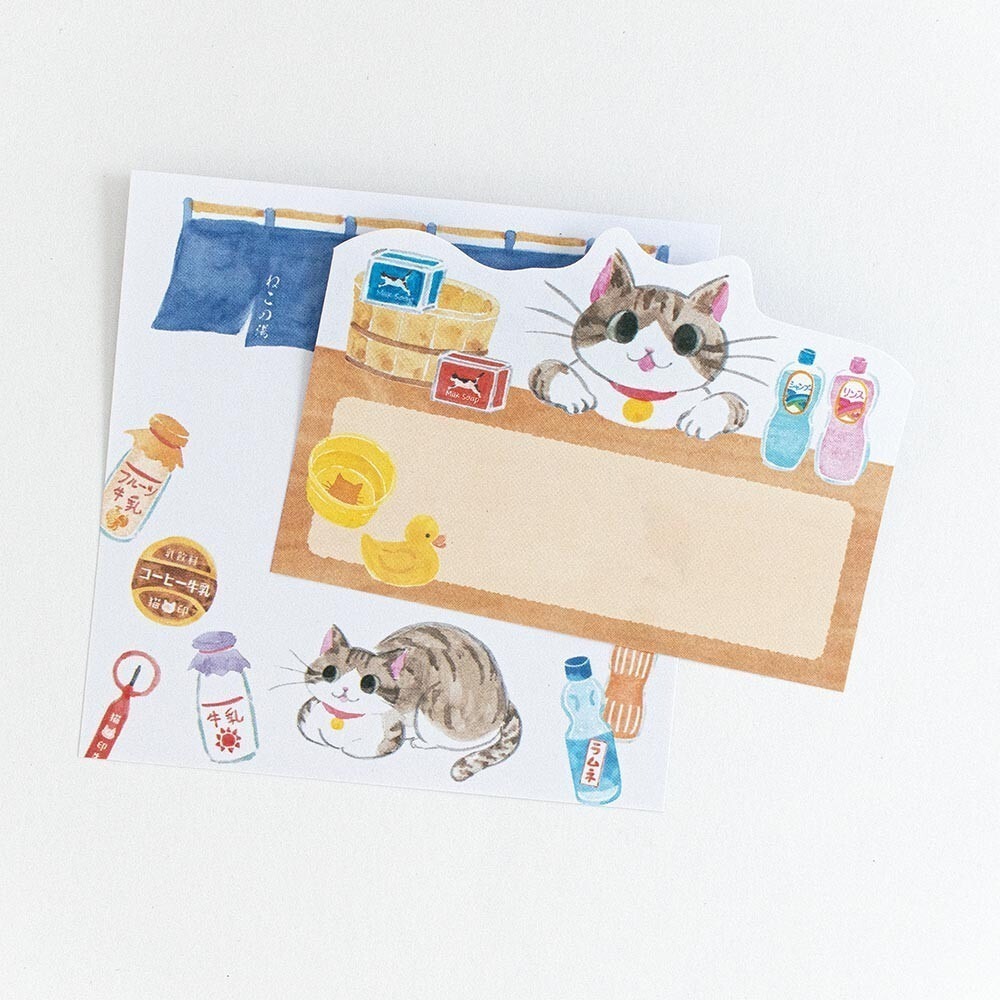 *激動小鹿*<現貨>日本 NB社 便利貼 可愛貓咪 系列 便籤 日本製 2025新品-細節圖6