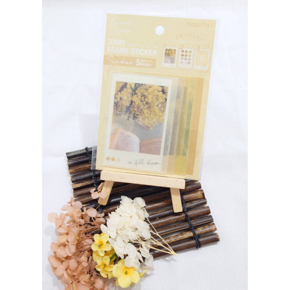 *激動小鹿*<現貨>日本 hapila 3 way 多用途 貼紙包 拼貼貼紙包 第二彈 新色 日本進口-規格圖8