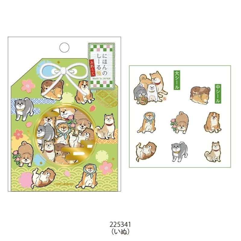 *激動小鹿*日本 KAMIO JAPAN 和紙貼紙 日式華麗和風貼紙 2025年新品-規格圖3