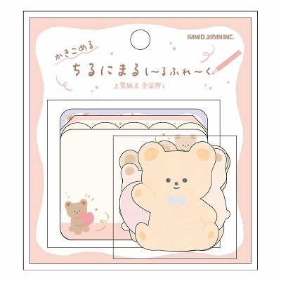*激動小鹿*<現貨>日本 KAMIO JAPAN 貼紙包 可愛動物系列 可書寫貼紙 kamio japan貼紙-規格圖6