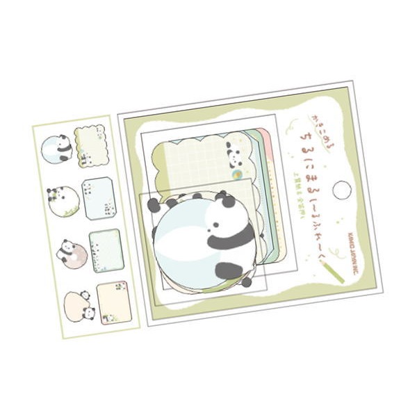 *激動小鹿*<現貨>日本 KAMIO JAPAN 貼紙包 可愛動物系列 可書寫貼紙 kamio japan貼紙-規格圖6