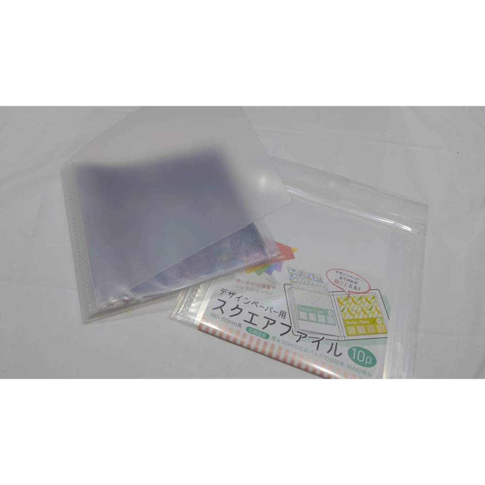 *激動小鹿*<現貨>日本 hapila - 色紙收納本 FM334 色紙收納 半透明PP色紙收納本 日本進口-細節圖4