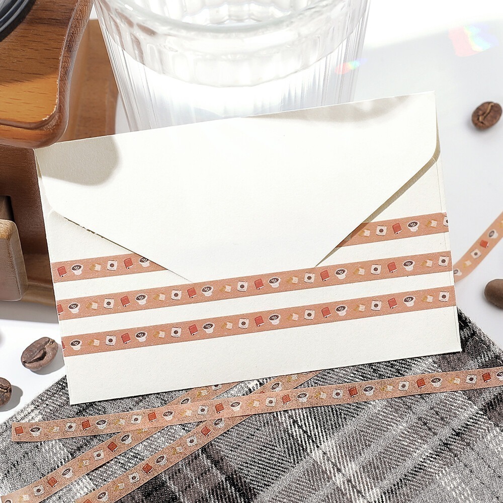 *激動小鹿*<現貨> 日本 BGM 紙膠帶 貓咪 臘腸犬  Hobby Time 細幅 5mm寬 紙膠帶 2025新品-細節圖5