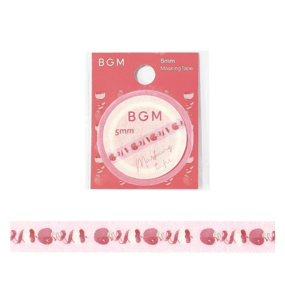 *激動小鹿*<現貨> 日本 BGM 紙膠帶 貓咪 臘腸犬  Hobby Time 細幅 5mm寬 紙膠帶 2025新品-規格圖9