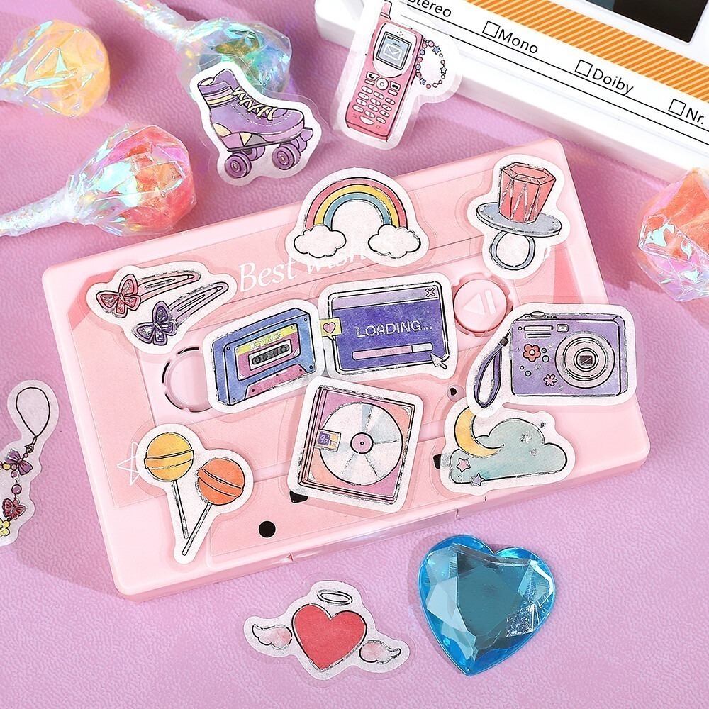 *激動小鹿*<現貨>日本 BGM 貼紙 IPPAI 第三彈 貼紙 BGM 貼紙包 半透感 2025 新品貼紙-細節圖9