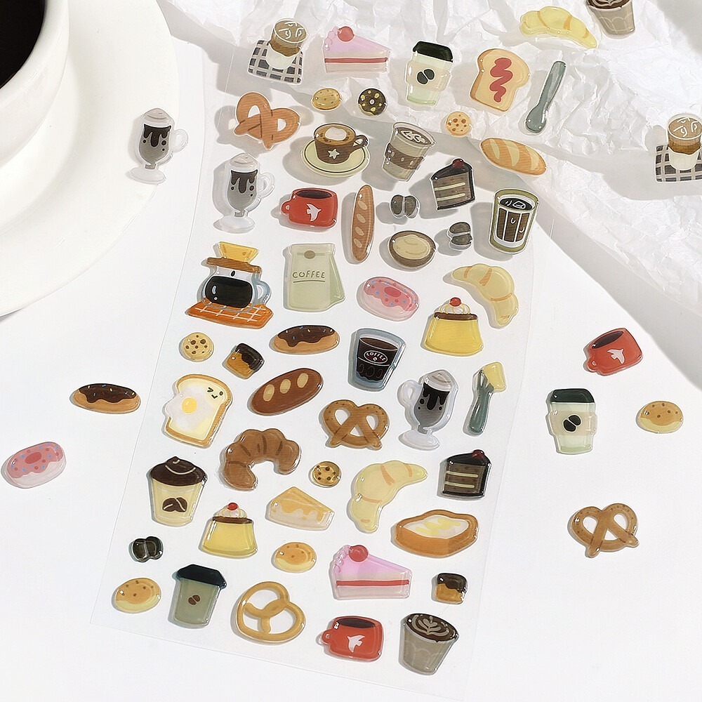 *激動小鹿*<現貨>日本 BGM 貼紙 Candy Seal系列 透明 PVC立體貼紙  2025新品-細節圖6