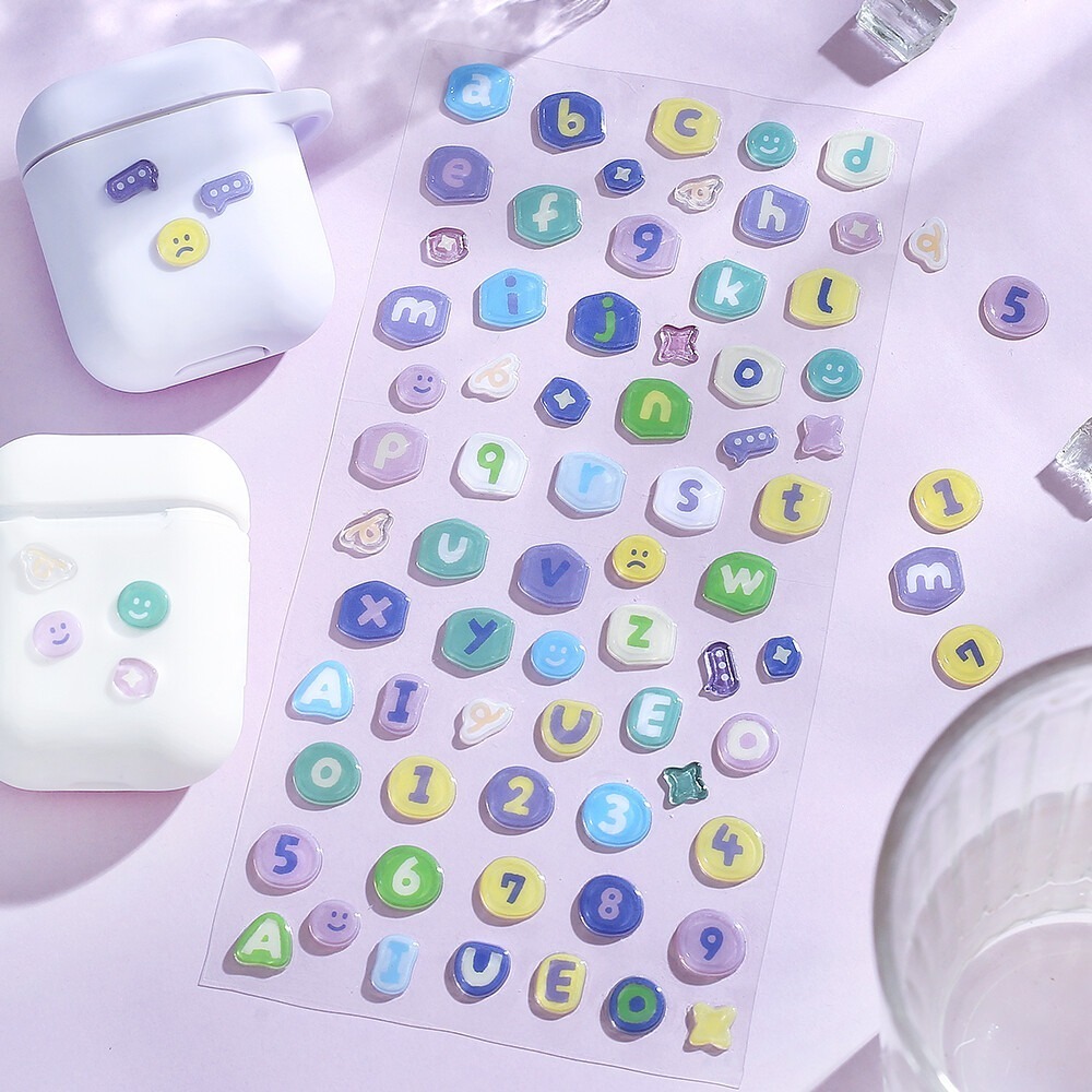 *激動小鹿*<現貨>日本 BGM 貼紙 Candy Seal系列 透明 PVC立體貼紙  2025新品-細節圖10