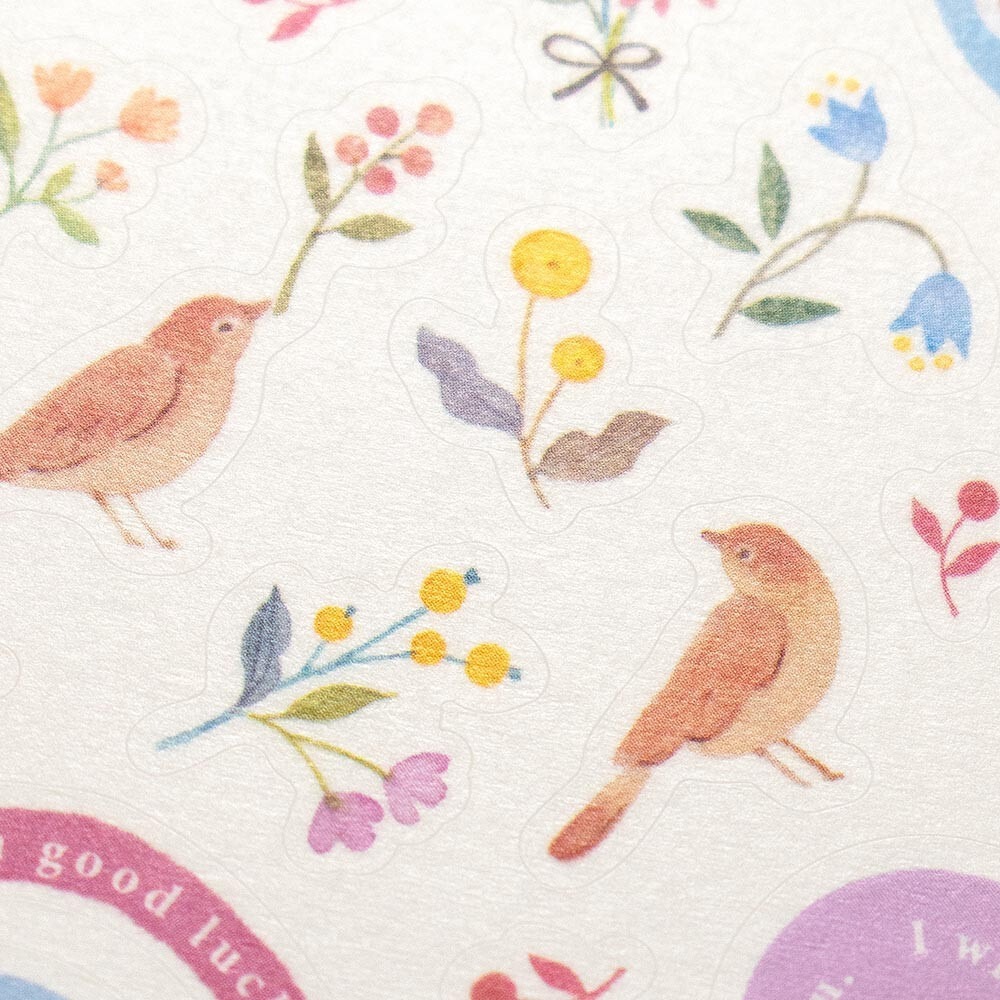 *激動小鹿*<現貨>日本 NB社 貼紙 awairo - 柔和圖案 系列 貼紙 日本 2025新品-細節圖2