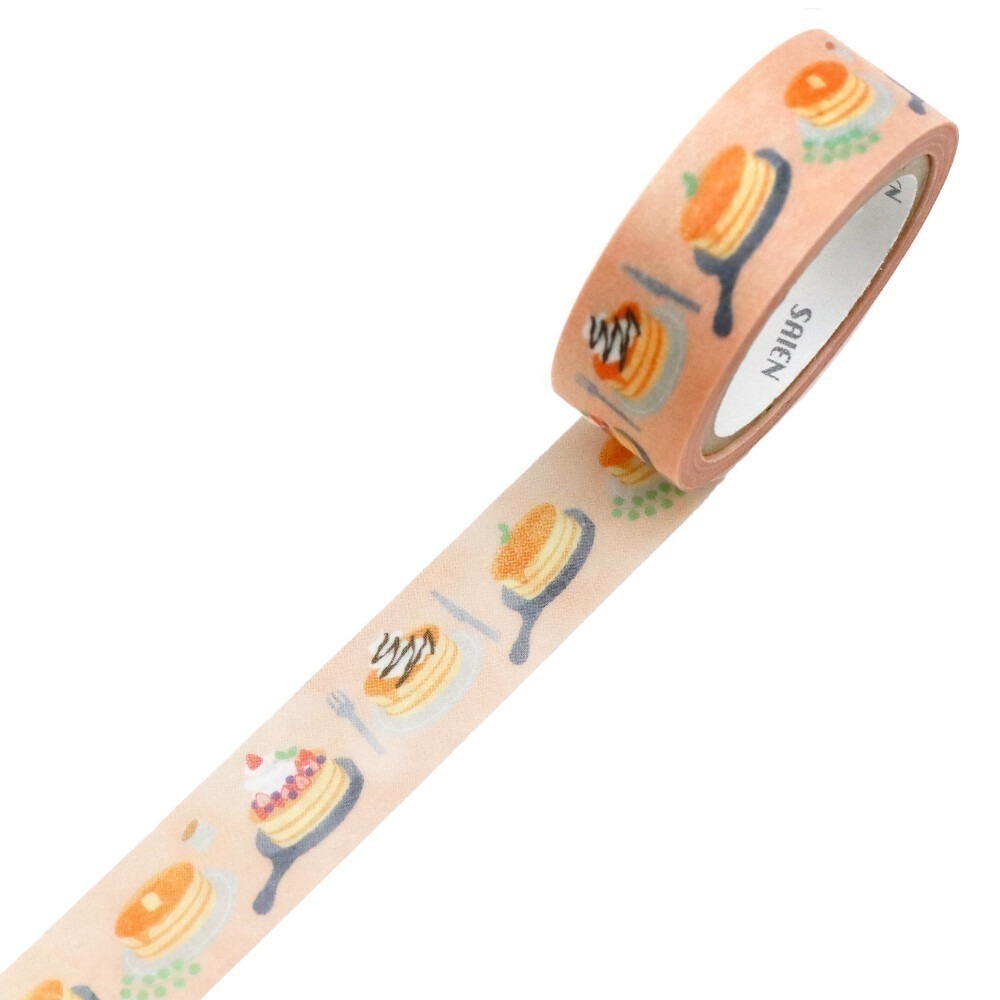 *激動小鹿*<現貨>日本 SAIEN 和紙膠帶 原創系列 Kamiiso Sansho 15mm寬 2025新品-細節圖5