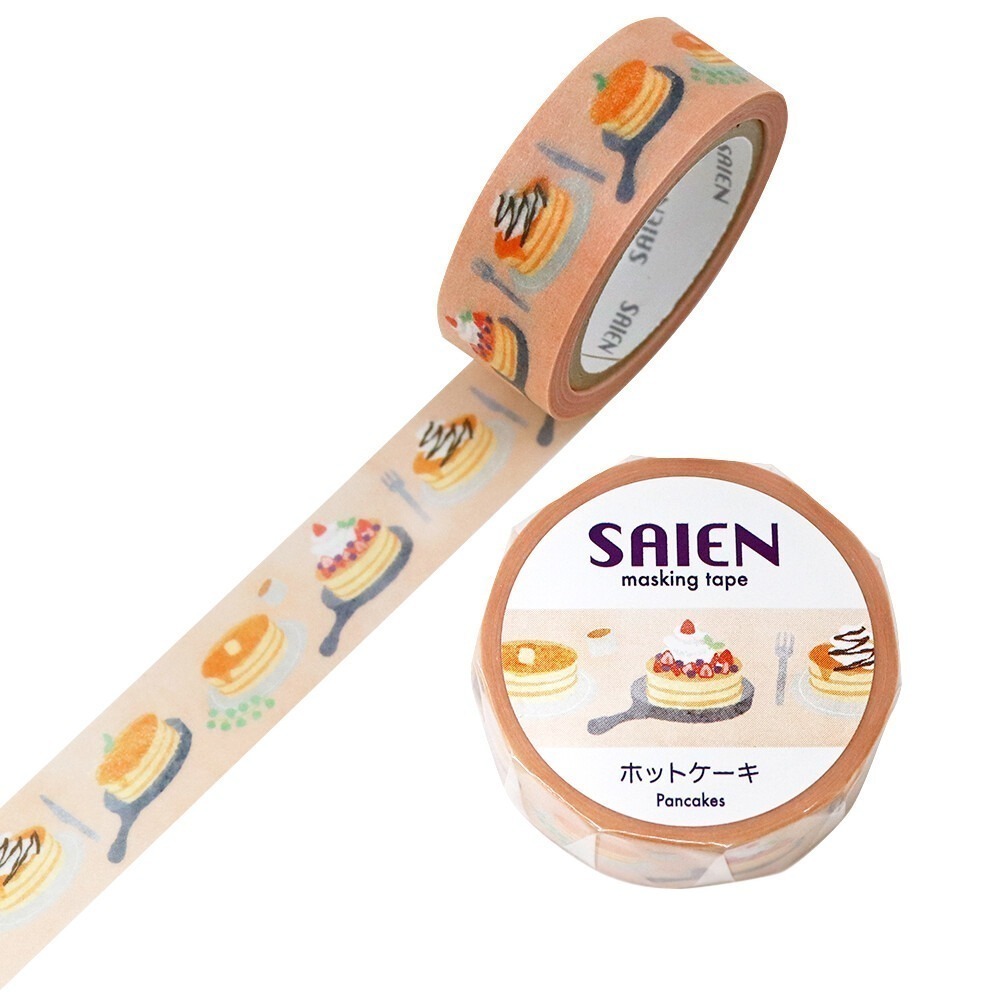 *激動小鹿*<現貨>日本 SAIEN 和紙膠帶 原創系列 Kamiiso Sansho 15mm寬 2025新品-規格圖8